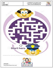 anasınıfı Labirent Bulmaca